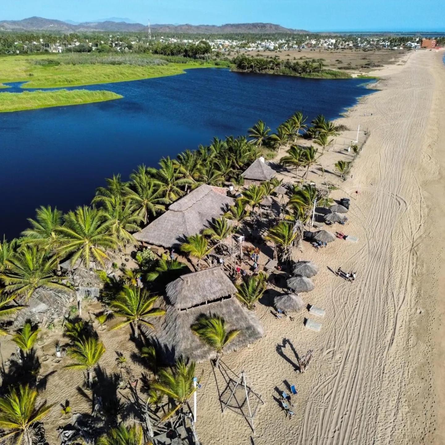 Bungalows Laguna Del Tule San Patricio - Melaque Exterior foto